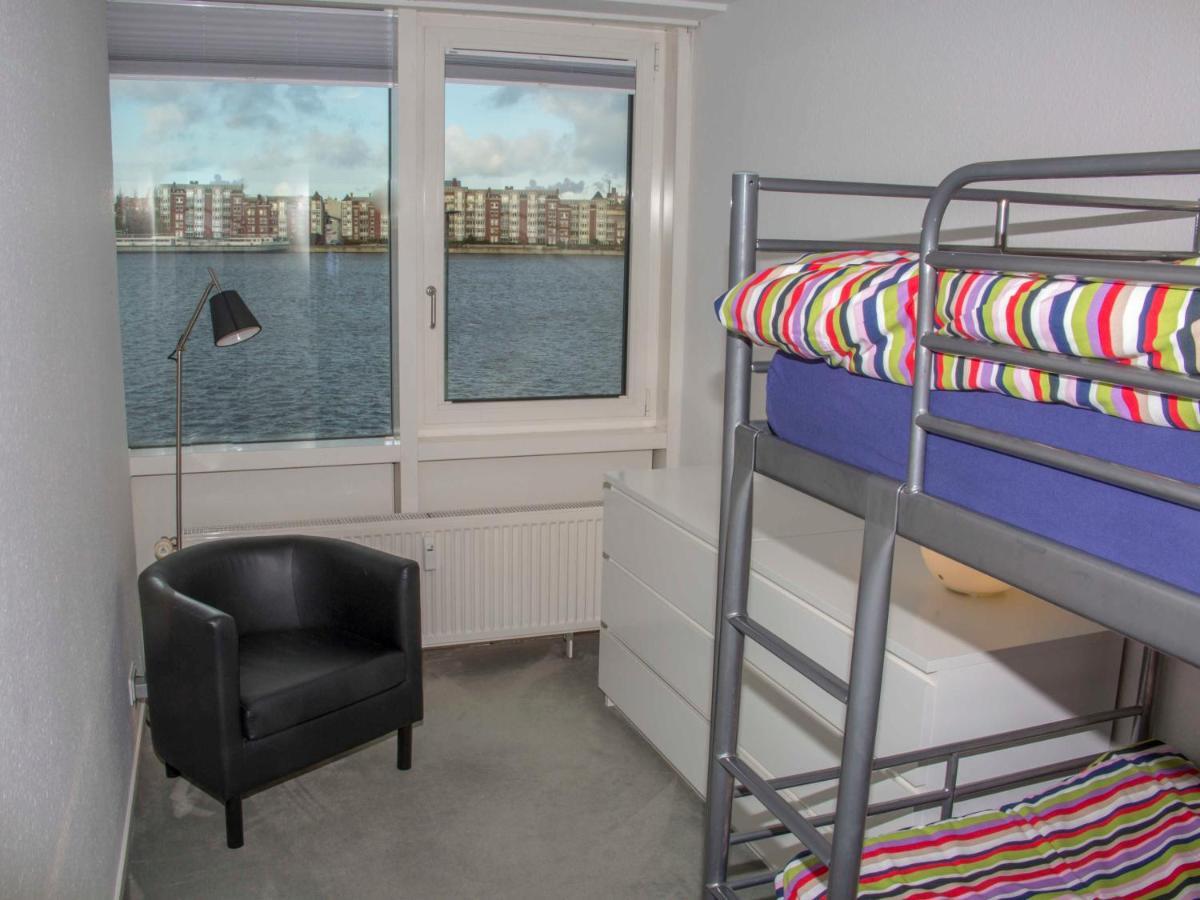 089 Fewo Skyline_ Direkte Strandla Wilhelmshaven Buitenkant foto